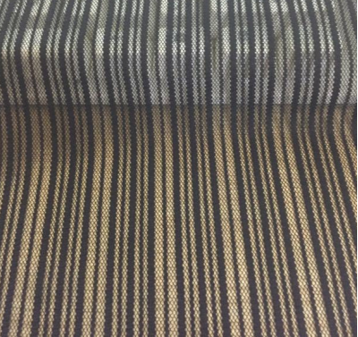 KS-RYM蕾絲面料布料   彈力條紋網布服裝布料    鏤空網紗豎條時尚氨綸網 細節-1